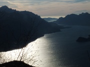 13 controluce verso 'Quel ramo del Lago di Como'